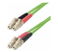 StarTech.com 20m (65ft) LC to LC (UPC) OM5 Multimode Fiber Optic Cable, 50/125µm Duplex LOMMF Zipcord, VCSEL, 40G/100G, Bend Insensitive, Low Insertion Loss, LSZH Fiber Patch Cord - Cordon de...
