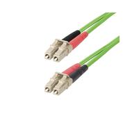 StarTech.com Câble Fibre Optique OM5 10m LC/LC UPC Duplex 50/125µm LOMMF Zipcord VCSEL 40G/100G LSZH - Perte Retour 30dB