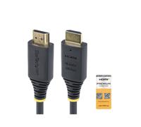 StarTech.com Câble HDMI 2.0 - 0.5m - 4K 60Hz - 1440p 144Hz - HDR10 - HDCP 2.2 - ARC - 18Gbps - Gaine TPE - Connecteurs Plaqué Or