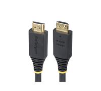 StarTech.com Câble HDMI 2.0 1.8m, 4K 60Hz, HDR10, HDCP 2.2, ARC, 18Gbps, Connecteurs à Pince, Gaine TPE, Blindage Mylar Aluminium