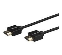StarTech.com Câble HDMI 2.0 Fin de 2m, Câble HDMI Haute Vitesse 4K 60Hz avec Ethernet, Câble HDMI UHD, Classé CL2, Câble/Cordon HDMI Fin pour TV/Écran/Portable/PC, HDMI vers HDMI Vidéo