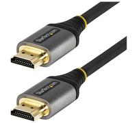 StarTech.com Câble HDMI 2.1 8K - 3m - Câble HDMI Certifié Ultra High Speed 48Gbps - 8K 60Hz/4K 120Hz HDR10+ eARC - Câble Ultra HD 8K HDMI - Écran/TV/Affichage - Gaine Flexible TPE (HDMM21V3M) - Ultra