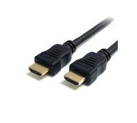 StarTech.com Câble HDMI 3m HDMM3MHS - HDMI 1.4b, 4K 30Hz, Ethernet, 10.2Gbps, 28AWG, HDCP 1.4, ARC, Contacts Or, Noir