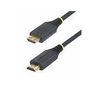 StarTech.com Câble HDMI Haute Vitesse de 50 cm avec Connecteurs à Verrouillage, 4K 60 Hz/1440p 144 Hz, HDR10/HDCP 2.2/ARC, 18 Gbps, Câble UHD HDMI pour Téléviseur/Moniteur/Écran, Gaine TPE