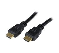 StarTech.com Câble HDMI 50cm - Câble HDMI 4K Haut Débit avec Ethernet - Vidéo UHD 4K 30Hz - Câble HDMI 1.4 - Moniteurs, Projecteurs, Téléviseurs et Écrans Ultra HDMI - Cordon HDMI Noir - M/M