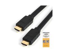 StarTech.com Câble HDMI 5m High Speed avec Ethernet - 4K 60Hz, HDCP 2.2, HDR10, 18Gbps, Connecteurs Plaqué Or, AWG 26, Triple Blindage