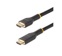 StarTech.com Câble HDMI Actif 10m, HDMI 2.0, 4K 60Hz, UHD, 18Gbps, HDR10, ARC, Ethernet, Cuivre AWG28, Connecteurs Or, HDCP 2.2