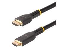 StarTech.com Câble HDMI Actif de 7m avec Ethernet - HDMI 2.0 4K 60Hz UHD - Cordon HDMI Robuste avec Fibre Aramide - Câble HDMI Haute Vitesse Durable - Câble HDMI 2.0 Gros Calibre