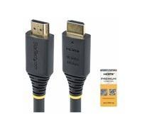 StarTech.com 7m (22.9ft) Premium Certified High Speed HDMI Cable, 4K60Hz - Premium High speed - câble HDMI avec Ethernet - HDMI mâle pour HDMI mâle - 7 m - noir - support pour 4K60Hz, passif