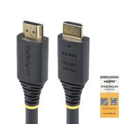 STARTECH.COM StarTech.com Câble HDMI Haut Débit Actif de 15m, 4K 60Hz/1440p 144Hz, HDR10/HDCP 2.2/ARC, 18Gbps, Cordon HDMI, UHD HDMI 2.0