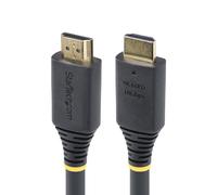 STARTECH.COM StarTech.com Câble HDMI Haut Débit Actif de 15m, 4K 60Hz/1440p 144Hz, HDR10/HDCP 2.2/ARC, 18Gbps, Cordon HDMI, UHD HDMI 2.0
