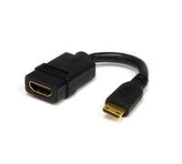 Startech.com câble hdmi haute vitesse 12cm - adaptateur hdmi vers mini hdmi,garantie à vie