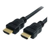 StarTech.com Câble HDMI haute vitesse Ultra HD 4k x 2k avec Ethernet de 2m - Cordon HDMI vers HDMI - M/M - Noir - Plaques or