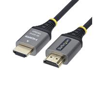 StarTech.com Câble HDMI Haute Vitesse Certifié Premium 50cm (1,6ft), Ultra Flexible, 4K 60Hz/1440p 144Hz avec HDR10/ARC, 18Gbps, Cordon HDMI Tressé Ha
