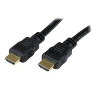 StarTech.com Câble HDMI haute vitesse Ultra HD 4k x 2k de 1,5m - Cordon HDMI vers HDMI - Mâle / Mâle - Noir - Plaqués or - Câble HDMI - HDMI mâle pour HDMI mâle - 1.5 m - double blindage - noir -...