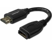StarTech.com Câble HDMI Portsaver 15 cm haute vitesse - 4K 60Hz, 0,152 m, type HDMI