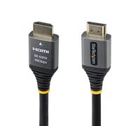 StarTech Câble HDMI 2.1 Certifié Ultra Haut Débit 30 cm – 8K60Hz/4K120Hz HDR10+/eARC 48Gbps