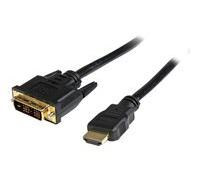StarTech Câble HDMI vers DVI-D M/M 1 m blindé noir (HDDVIMM1M)