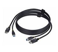StarTech Câble KVM DisplayPort DP 1.2 1,8 m – USB 5Gbps, 4K 60Hz