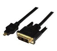 ST HDDDVIMM2M - Câble, mâle Micro HDMI vers mâle DVI-D, 2 m