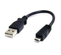 StarTech.com Câble Micro USB 15 cm - A vers Micro B - USB 2.0 - Noir