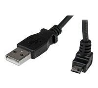 StarTech.com Câble Micro USB 1 m - A vers Micro B coudé 90° vers le haut