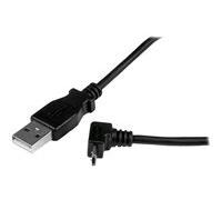 StarTech.com Câble Micro USB 2 m - A vers Micro B coudé 90° vers le haut