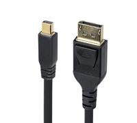 StarTech.com Câble Mini DisplayPort vers DisplayPort 1.4 de 3m - 8K 60Hz/4K 120Hz HBR3 HDR, UHD mDP vers DP 1.4, Câble Écran/Vidéo Ultra HD