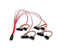 StarTech.com Câble Mini SAS Serial Attached SCSI interne 50 cm - SFF-8087 vers 4 SFF-8482 ( SAS808782P50 )