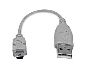 StarTech.com Câble Mini USB 2.0 15 cm - USB A vers mini USB B