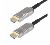 StarTech.com Câble Optique Actif (AOC) HDMI 2.1 Hybride de 30,4m, CMP, Plénum, Câble Fibre Optique HDMI 2.1/2.0 Ultra-Haute Vitesse 8K, 48Gbps, 8K 60Hz/4K 120Hz, HDR10+/FRL/TMDS/eARC