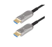 StarTech.com 50ft (15.2m) HDMI 2.1 Hybrid Active Optical Cable (AOC), CMP, Plenum Rated, 8K Ultra High Speed HDMI Fiber Optic Cable, 48Gbps, 8K 60Hz/4K 120Hz, HDR10+/FRL/TMDS/eARC - CMP In Wall HDMI 2.1/2.0 Cord (8K-A-50F-HDMI-CABLE) - câble HDMI - 15.2 m