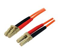 StarTech.com Câble patch à fibre optique duplex 50/125 multimode 15 m LC - LC - Câble réseau - LC multi-mode (M) pour LC multi-mode (M) - 15 m - 15 m - fibre optique - duplex - 50 / 125 microns - oran