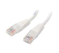 StarTech.com Câble patch UTP Cat5e de 15 m avec RJ45 moulé blanc - Cordon de connexion de 15 m