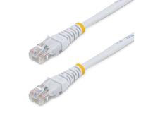 StarTech.com Câble patch UTP Cat5e de 15 m avec RJ45 moulé noir - Cordon de connexion de 15 m