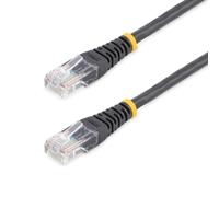 StarTech.com Câble patch UTP Cat5e de 15 m avec RJ45 moulé noir - Cordon de connexion de 15 m