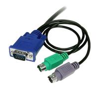 StarTech Câble pour switch KVM VGA 3-en-1 PS/2 mâle-mâle 1,80 m