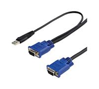 StarTech.com Câble pour Switch KVM VGA avec USB 2 en 1 - 3m
