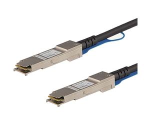 StarTech.com Câble QSFP+ à connexion directe compatible Cisco QSFP-H40G-CU1M - DAC de 1 m (QSFPH40GCU1M)