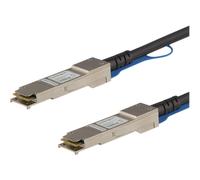 StarTech.com Câble QSFP+ à connexion directe de 3 m - Compatible avec Cisco QSFP-H40G-CU3M - Cordon QSFP+ 40G - Câble Twinax passif - Câble d'attache directe 40GBase - QSFP+ verrouillé pour QSFP+...