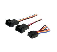 StarTech.com Câble répartiteur alimentation pr ventilateurs 4 broches 31cm -F/M