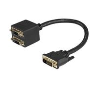 StarTech.com Câble Répartiteur en Y DVI-D vers 2x DVI-D 30 cm - Câble Splitter DVI-D - M/F