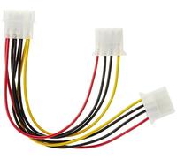StarTech.com Câble répartiteur en Y Molex - 1x LP4 mâle 2x LP4 femelle - 23 cm - Splitter (PYO2L)