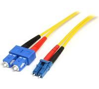 StarTech.com Câble réseau 4m monomode 9/125 duplex LC vers SC Fibre optique / fibre optique - jaune