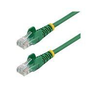 StarTech.com Câble réseau Cat5e UTP sans crochet de 2m - Cordon Ethernet RJ45 anti-accroc - M/M - Vert