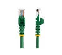 StarTech Câble réseau Cat5e UTP 3 m – Cordon patch RJ45 M/M sans crochet, anti-accroc – Vert