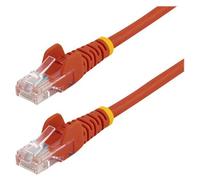 StarTech Câble réseau Cat5e UTP sans crochet - 5 m Rouge