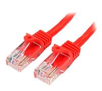 Startech.com câble réseau cat5e utp sans crochet - 50 cm rouge - cordo