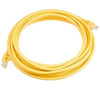 StarTech.com Câble réseau Cat5e UTP sans crochet - 7 m Jaune - Cordon Ethernet RJ45 anti-accroc - Câble patch - Cordon de raccordement - RJ-45 (M) pour RJ-45 (M) - 7 m - UTP - CAT 5e - sans...