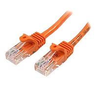 StarTech Câble réseau Cat5e UTP 45PAT7MOR – RJ45 sans crochet 7 m Orange